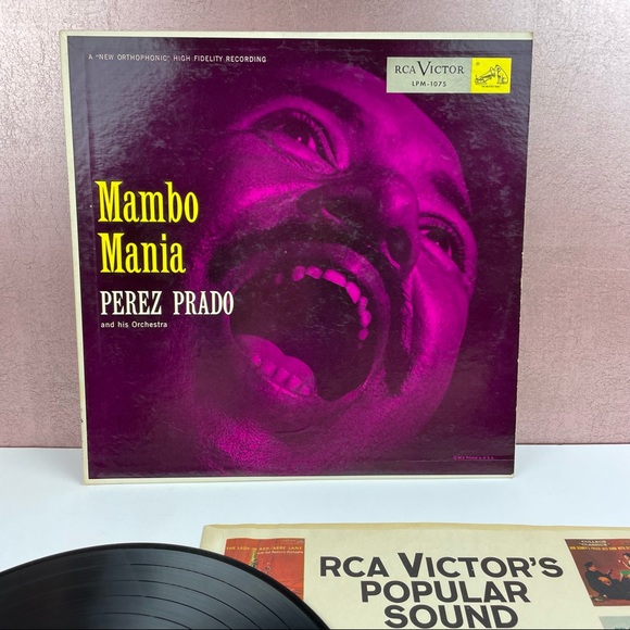 Vintage Mambo Mania Perez Prado And Orchestra Vinyl Music Record - Picture 3 of 6
